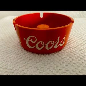 Vintage ashtray from Coors